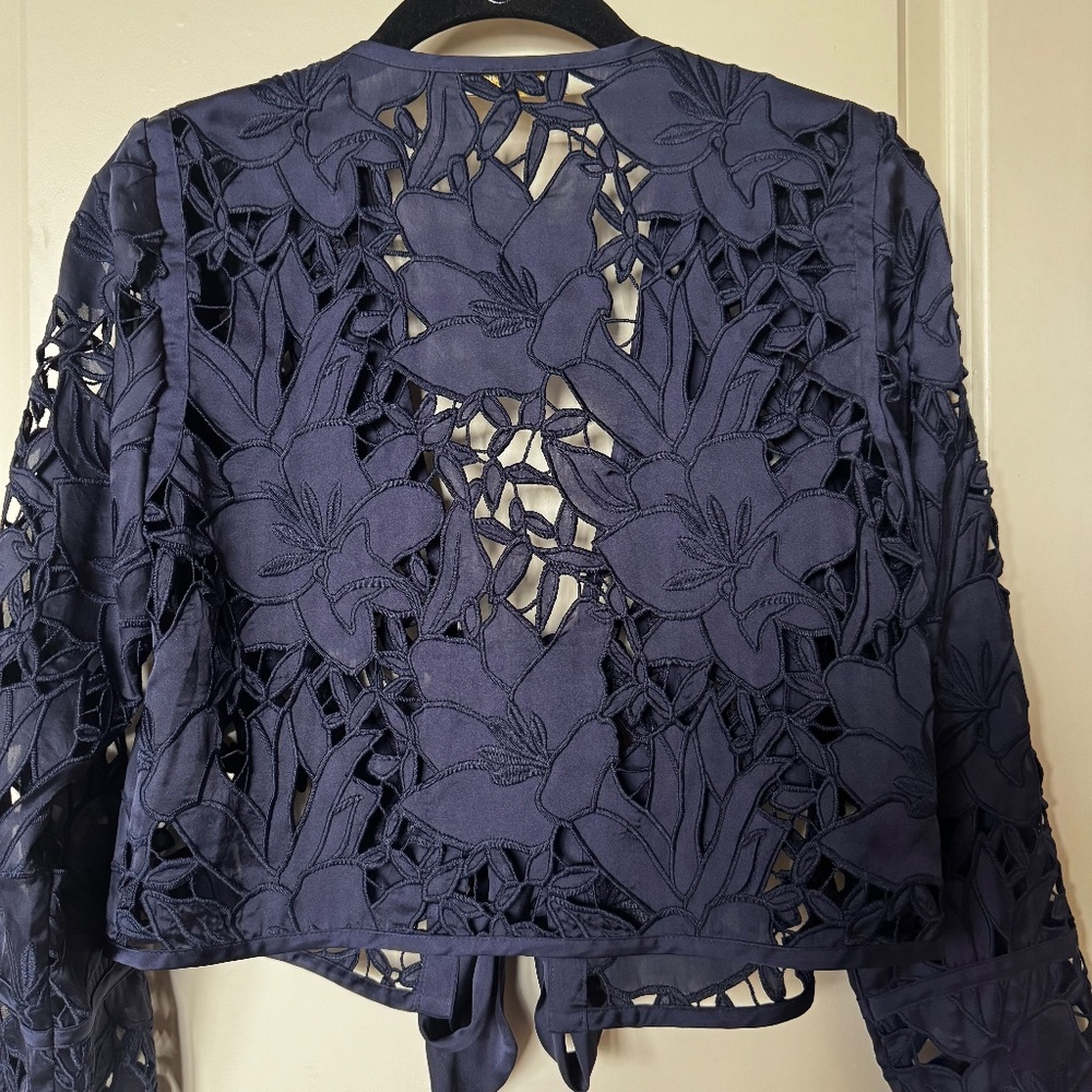 Ramy Brook Jacket , Double Tie Front, size XS - Tank is not included